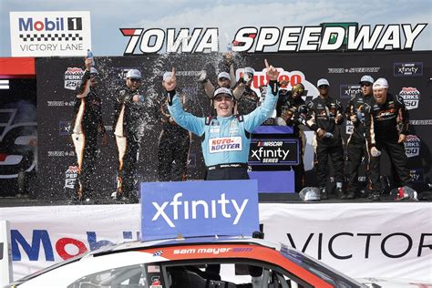 Sam Mayer wins in overtime at Iowa Speedway: NASCAR Xfinity .